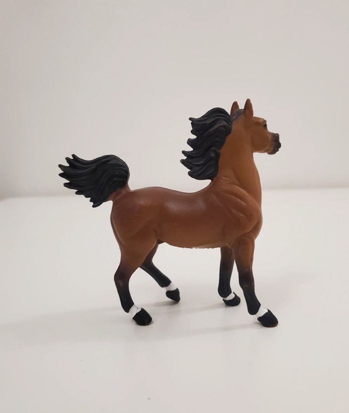 Arabian Animaux Figurine d'un cheval étalon Brun Très bon état - photo numéro 4