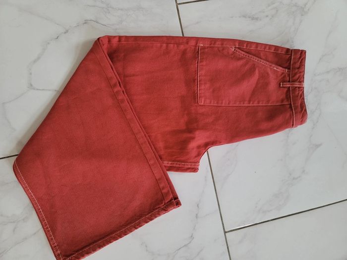 👖 Pantalon droit large rouge brique - Bolongaro Trevor - photo numéro 4