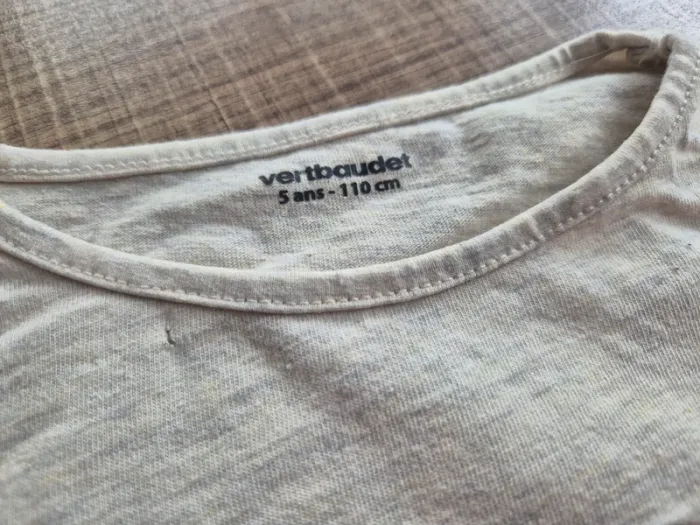 Lot de 2 T-shirts Vertbaudet 5 ans - photo numéro 6