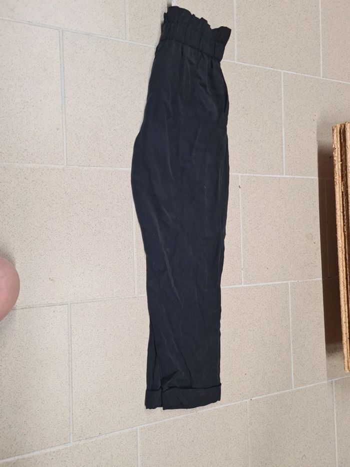 Pantalon fluide noir xs mango - photo numéro 7