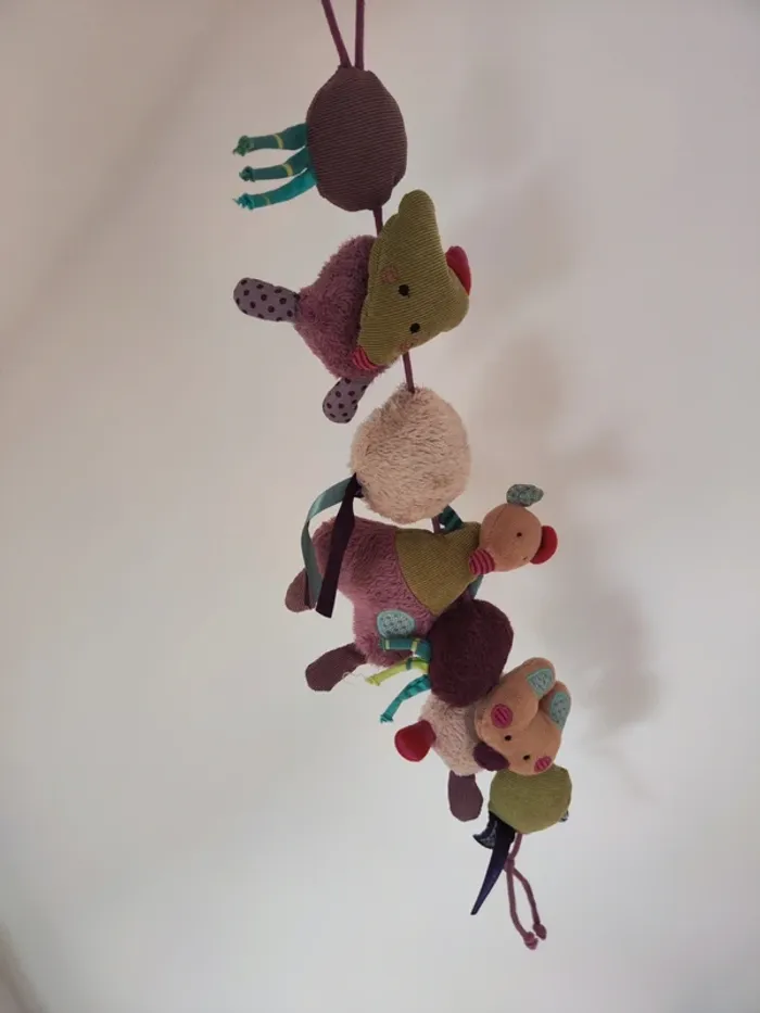 Lot peluches d'éveil moulin roty - photo numéro 2