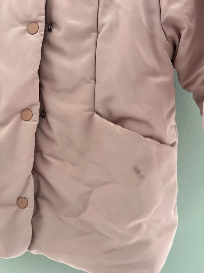 Manteau Zara rose - photo numéro 2