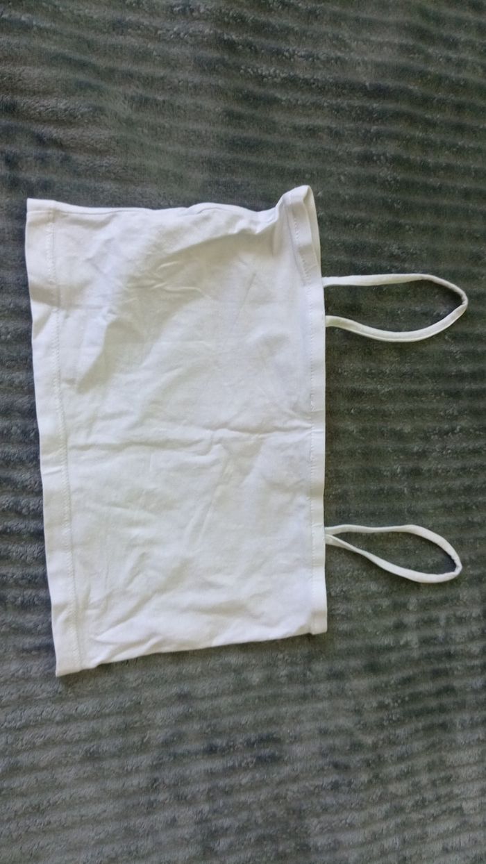 Crop top blanc court - photo numéro 2