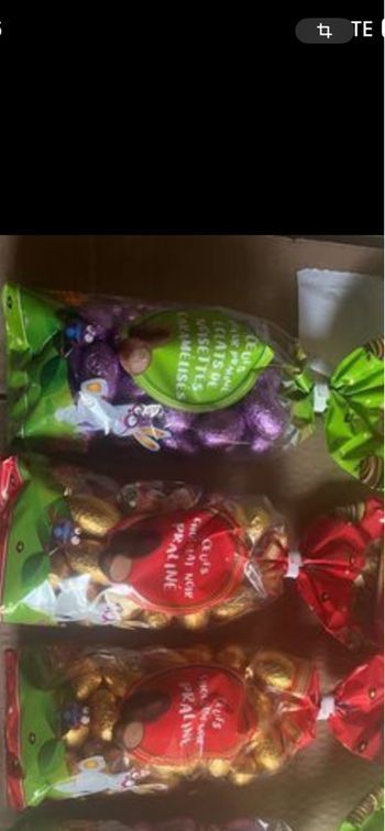 Chocolat œufs Pâques