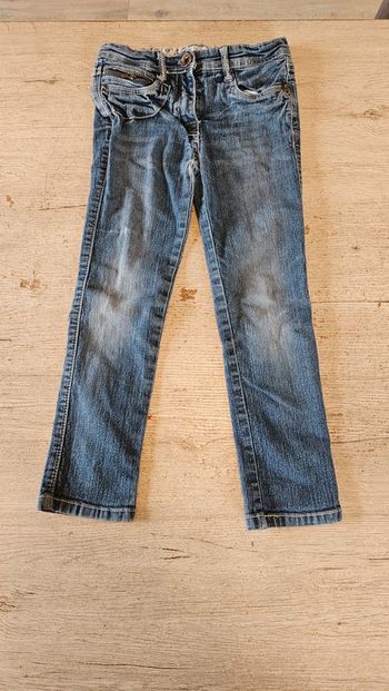 Jean s bleu fille, ajustable à la taille, Emoi by Emonite, 6 ans