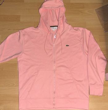 Sweat Zippé Lacoste Rose