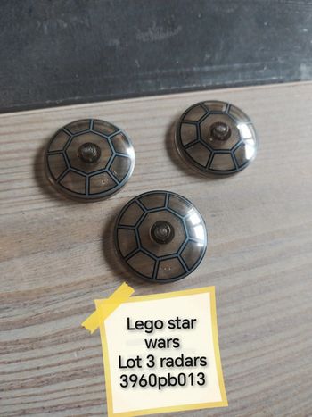 Lego star wars lot 3 radars 3960pb013