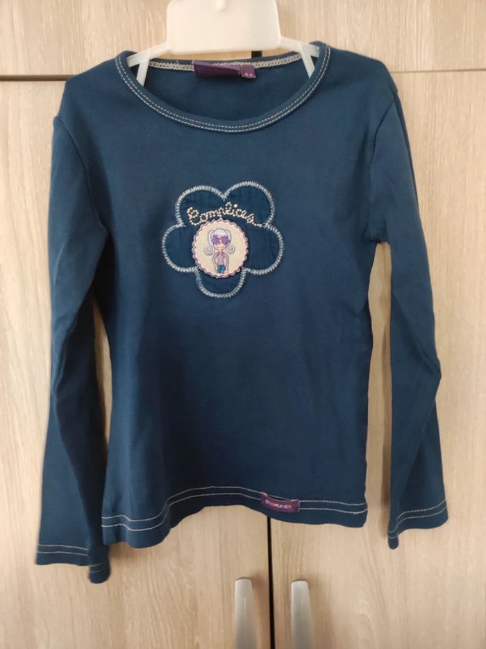 Sweat bleu complices Machu Pichu 6 ans