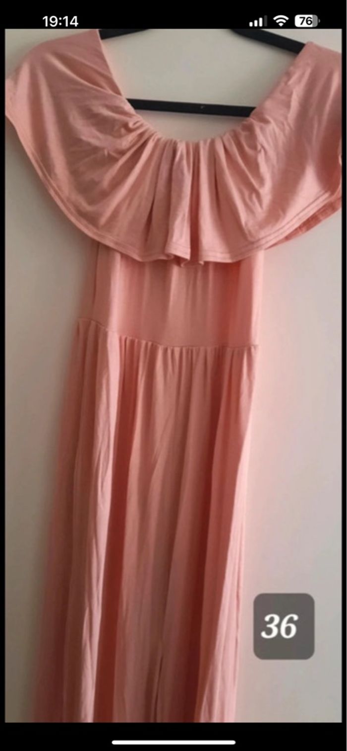 Robe rose poudrée - photo numéro 4