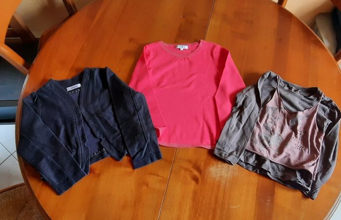 Lot de 3 vêtements mi-saison, fille, 5 ans - photo numéro 2