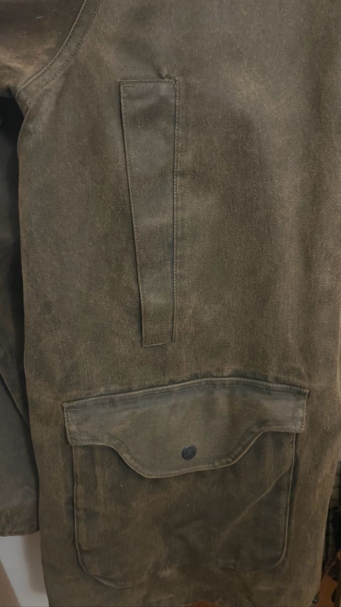 Veste Verney-Carron coton huilé imperméable style Barbour - photo numéro 7