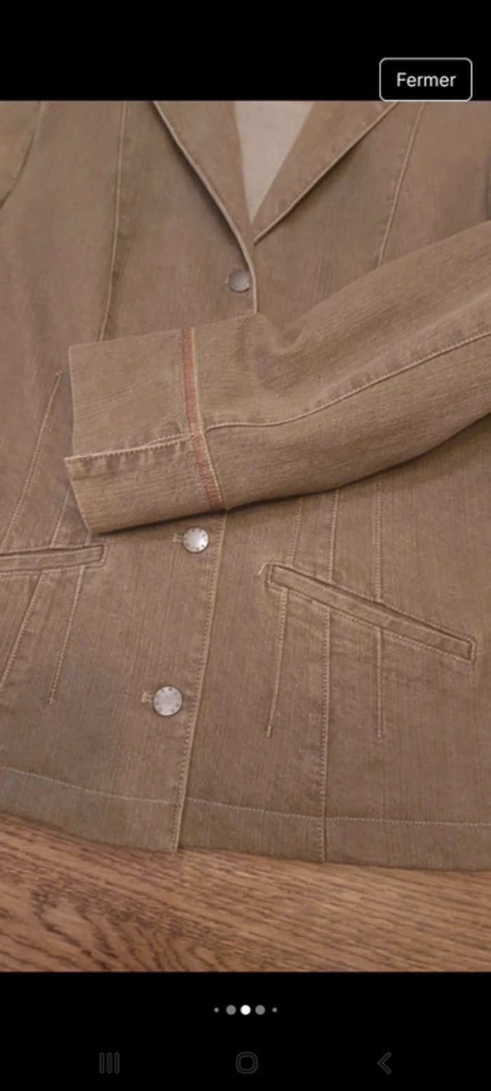 Veste en Jeans noir chiné Mayerline be/fr 38 - photo numéro 7
