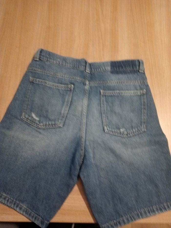 Short jeans garçon zara taille 13-14 ans - photo numéro 2