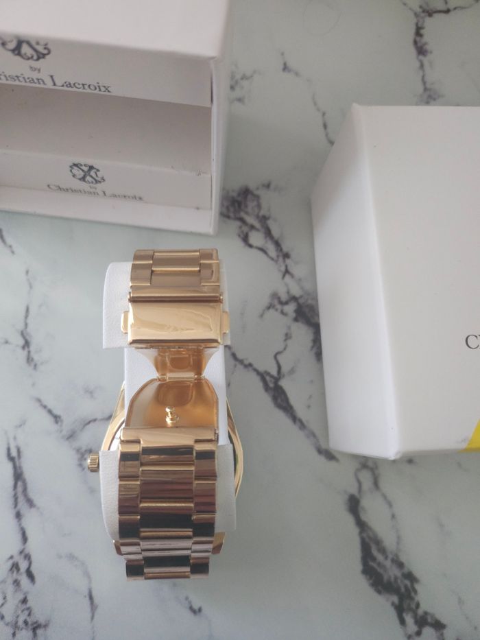 Montre acier inoxydable dore - photo numéro 5