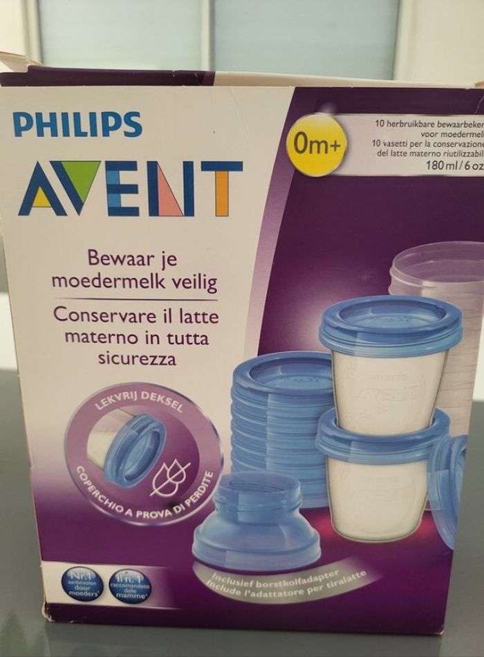 10 pots de conservation pour lait maternel réutilisables - photo numéro 2