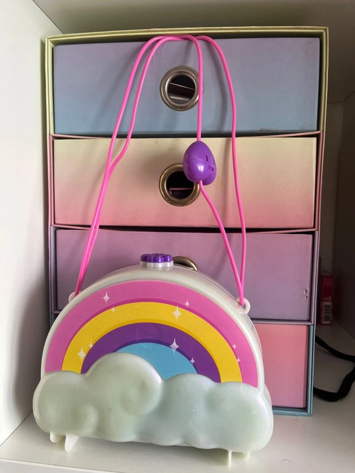 Sac polly pocket air en ciel coffret