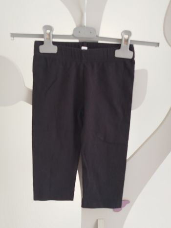 Legging court noir Lisa Rose taille 5 ans