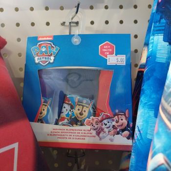 Boite slips paw patrol