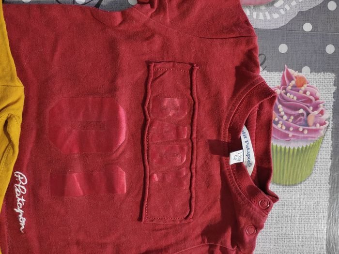 Lot tee shirt manche longue 1 mois - photo numéro 3