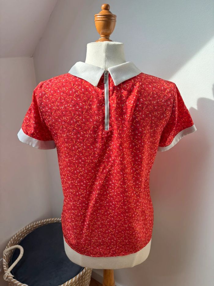 Blouse col Claudine - Rue des Abbesses - T38 - photo numéro 6