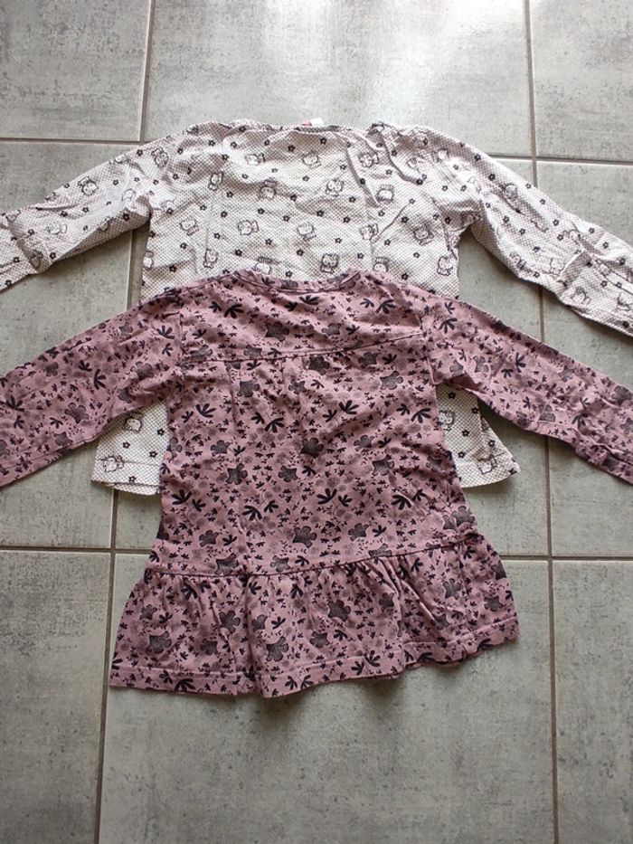 Lot de 2 blouses à manches longues 8 ans - photo numéro 9