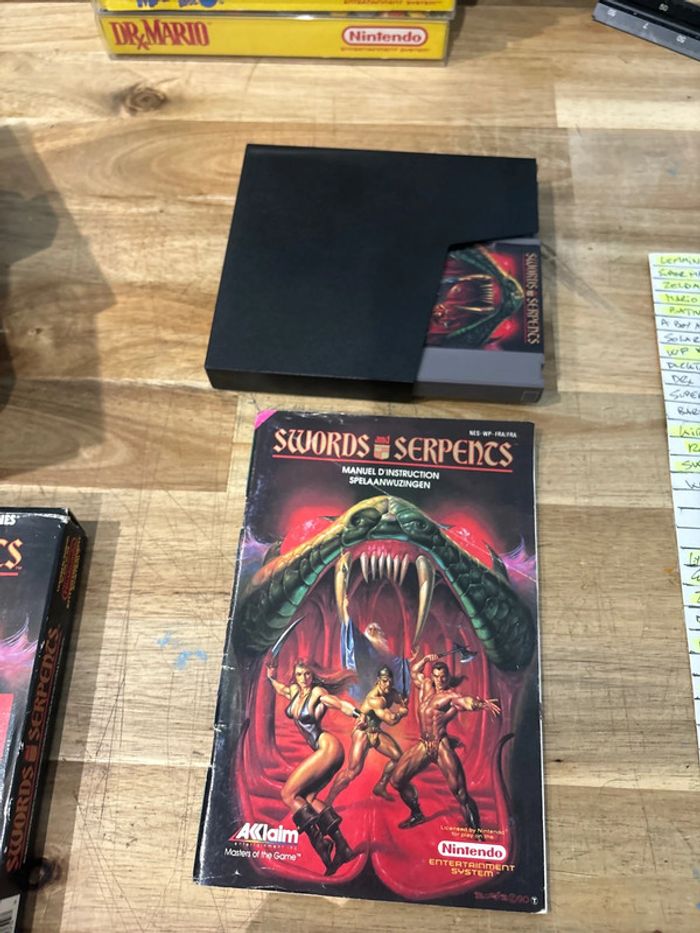 Swords and Serpents - Nintendo Nes / Famicom - photo numéro 9
