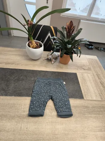 Pantalon legging doublé garçon 6 mois Lulu castagnette