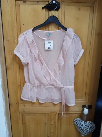 Blouse cache coeur