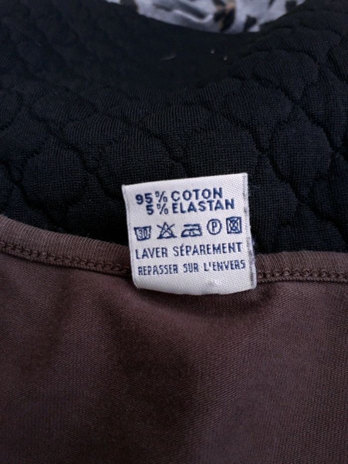 64 tee-shirt marron taille M = 38 - photo numéro 6