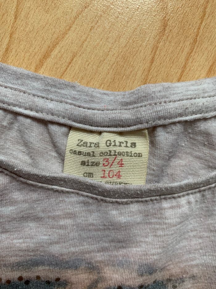 Te shirt ML Zara 3/4 ans - photo numéro 3