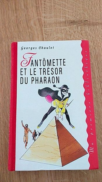 Livre "Fantomette et le trésor du pharaon"
