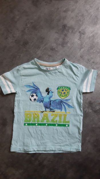 T-shirt manche courte garçon 100% coton