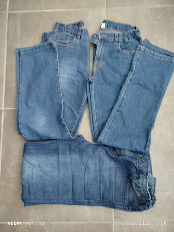 Jeans droits 13/14ans