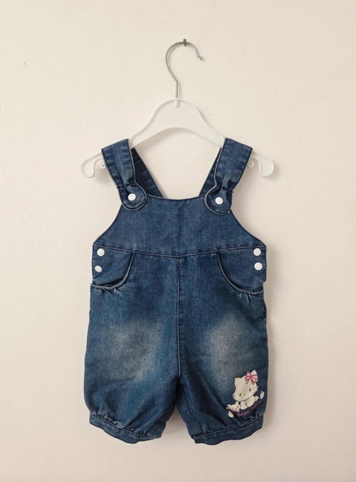 Jolie salopette-short Charmmy Kitty 3 mois