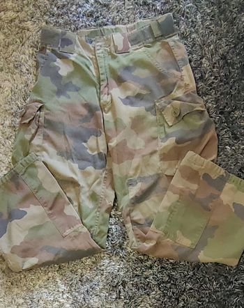 Pantalon de treillis bas militaire été 