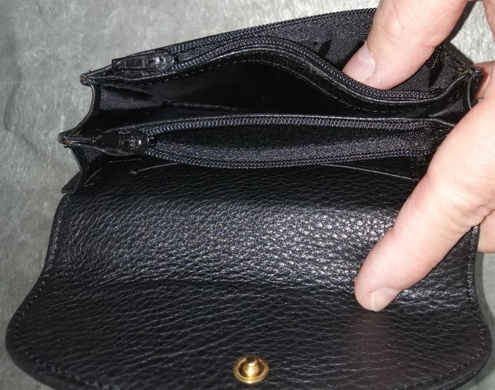 Porte monnaie femme en cuir véritable - photo numéro 4