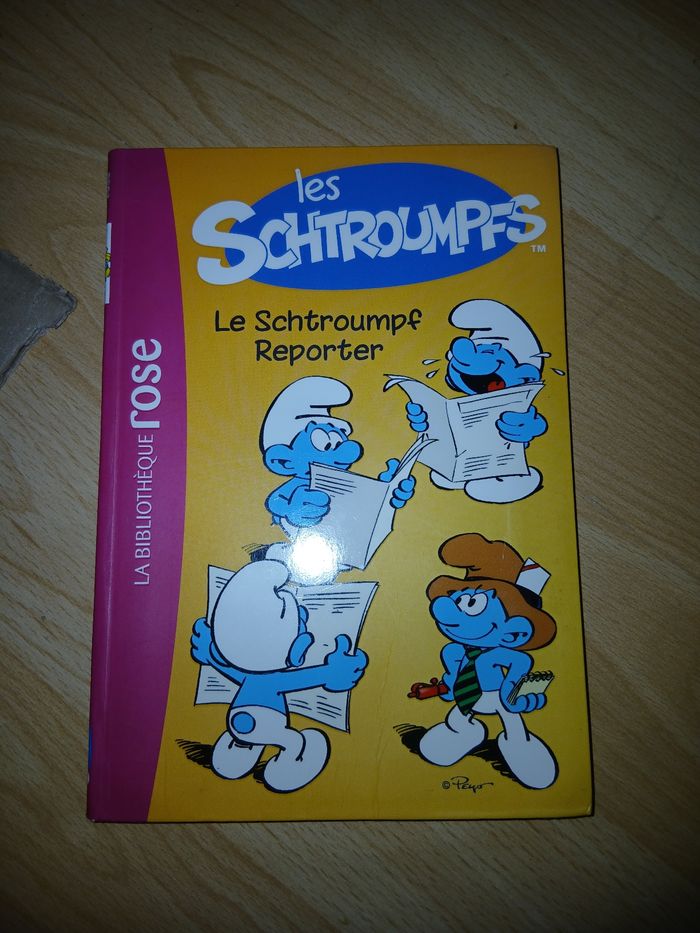 Le stroumpf reporter
