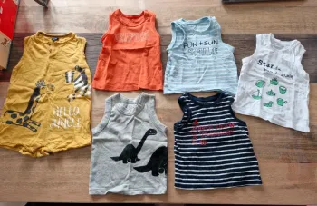 18 lot débardeurs