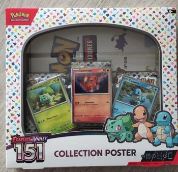 Coffret pokemon Poster 151 Neuf