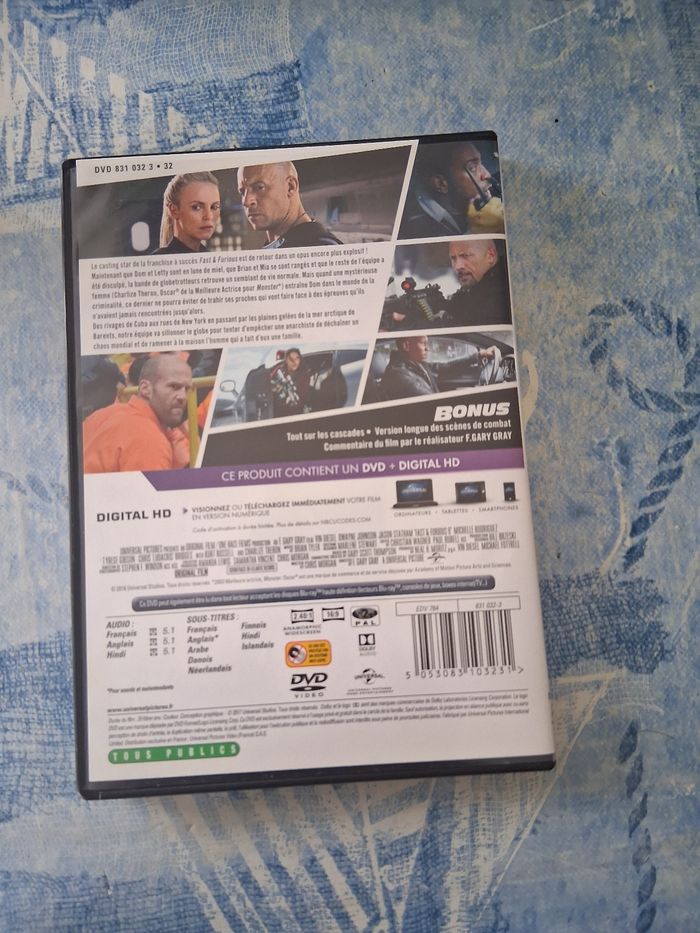Dvd fast&furious 8 - photo numéro 2
