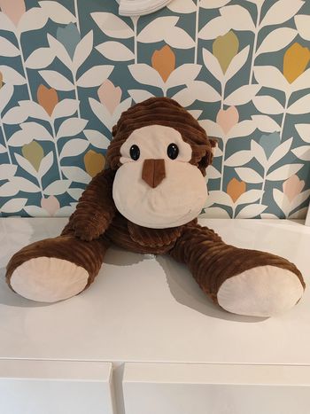 Peluche singe max et sax