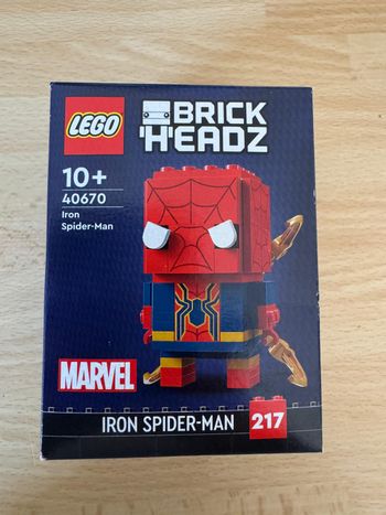 LEGO BrickHeadz 40670 – Iron Spider-Man – 91 pièces – Neuf scellé