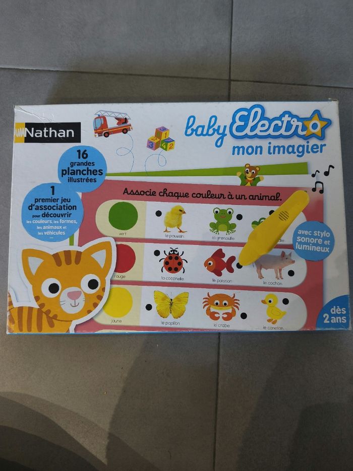 Baby Electro mon imagier de Nathan - photo numéro 3