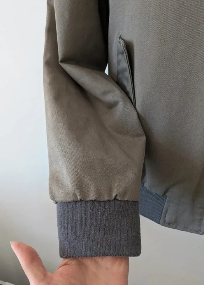 Veste Harrington grise zippée - MERC London - taille S - photo numéro 8