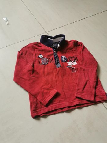 Polo manches longues