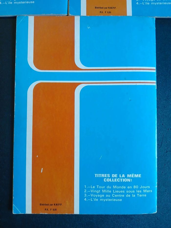 Lot de 3 bd Jules verne en bande dessinee 1,3,4 - photo numéro 9
