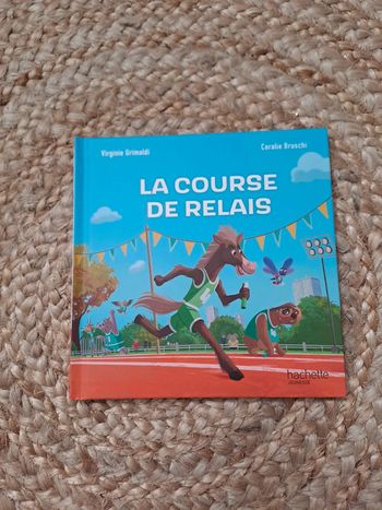 Livre enfant La course de relais de Virginie Grimaldi