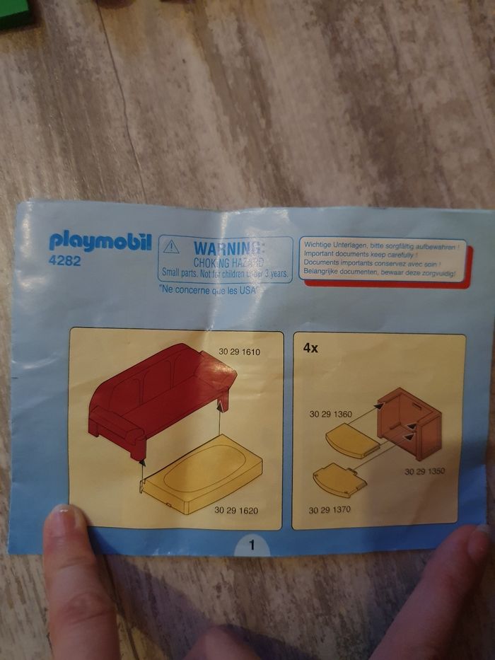 Salle de séjour Playmobil - 4282 - photo numéro 2