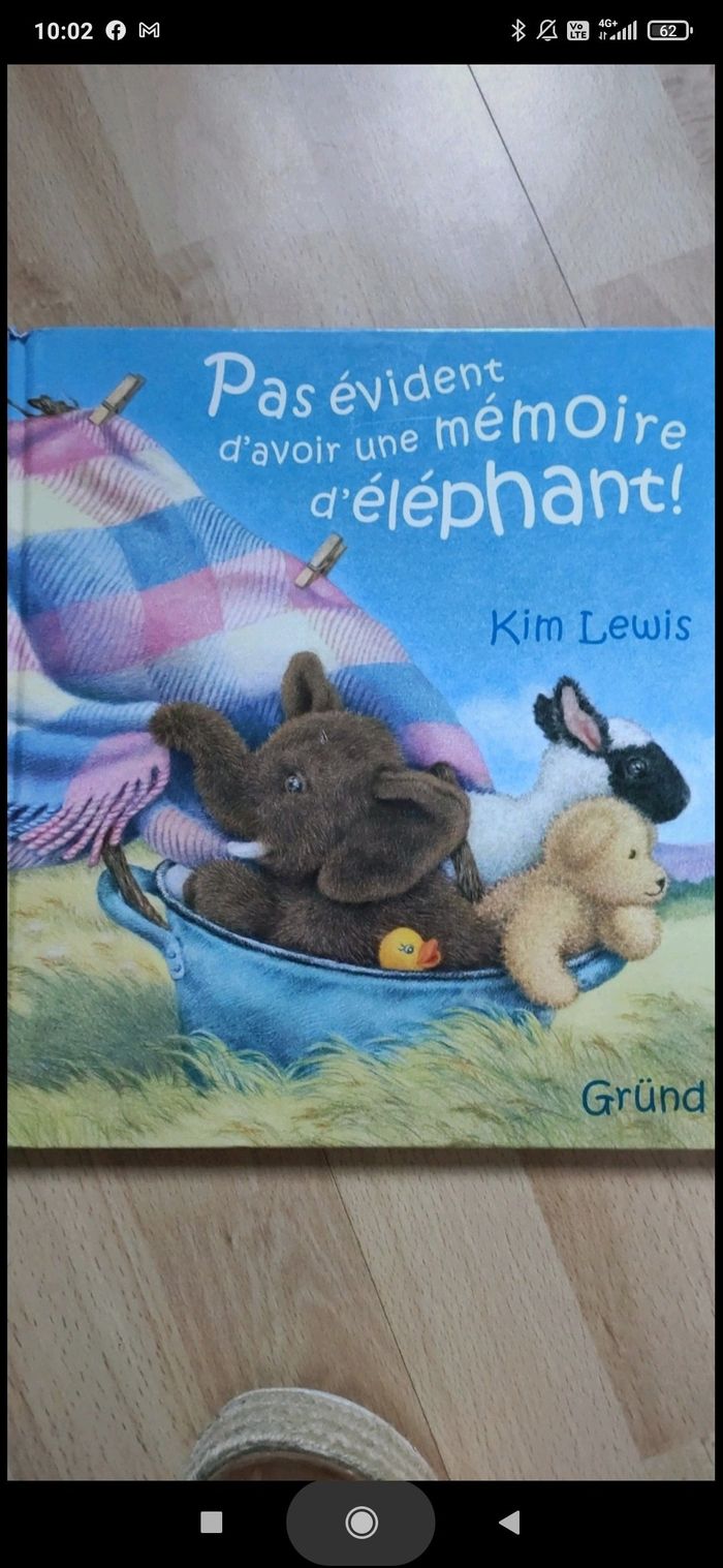 Livre éléphant - photo numéro 2