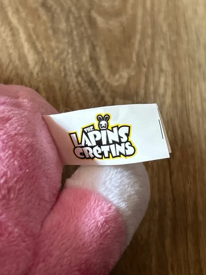 Peluche officielle Lapins Cretins / déguisement licorne / neuf avec étiquette / Ubisoft - photo numéro 5
